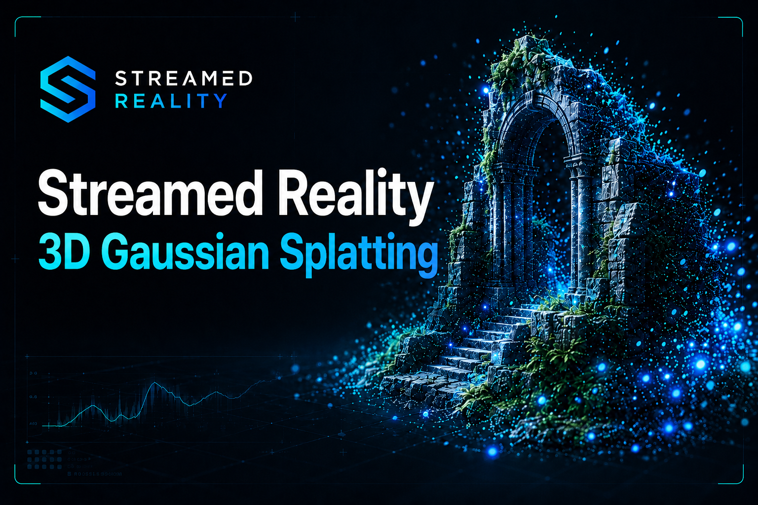 Streamed Reality 3D Gaussian Splatting product artwork